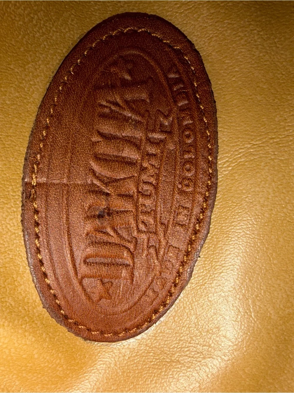 Vintage TUMI Leather toiletry bag from their Dakota Collection